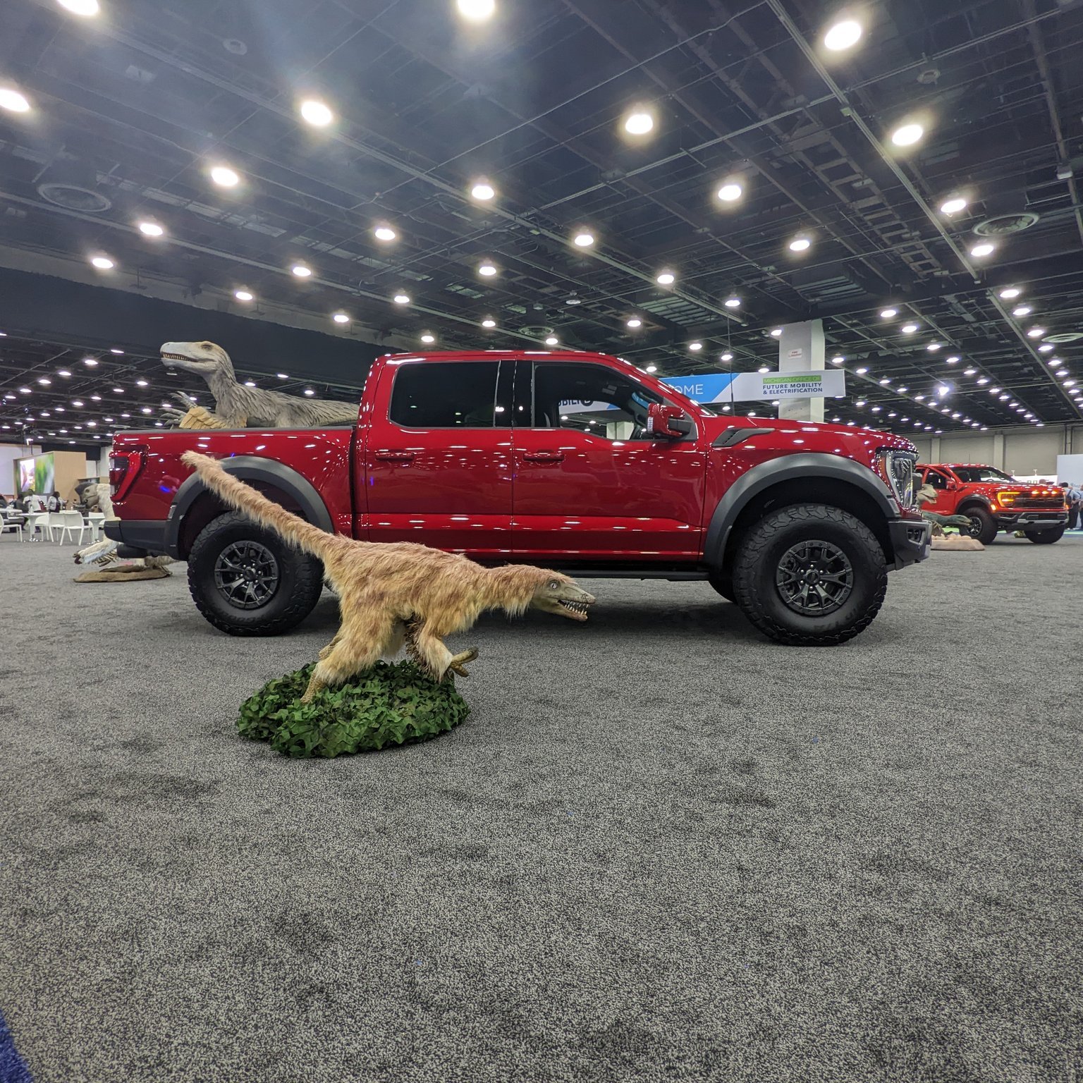 Detroit Auto Show Ford Jurassic Park